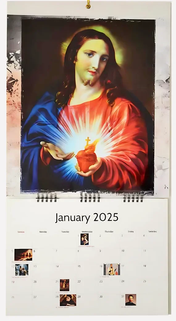 Calendar for Sacred Heart Church