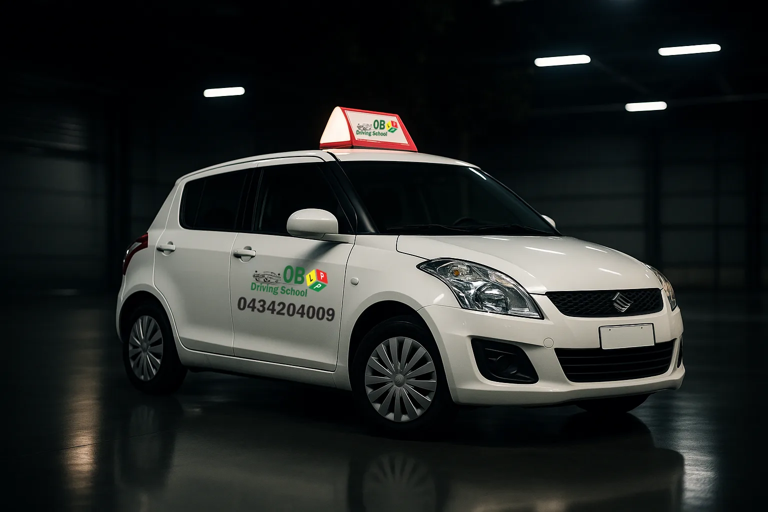 Stickers for OB Driving School